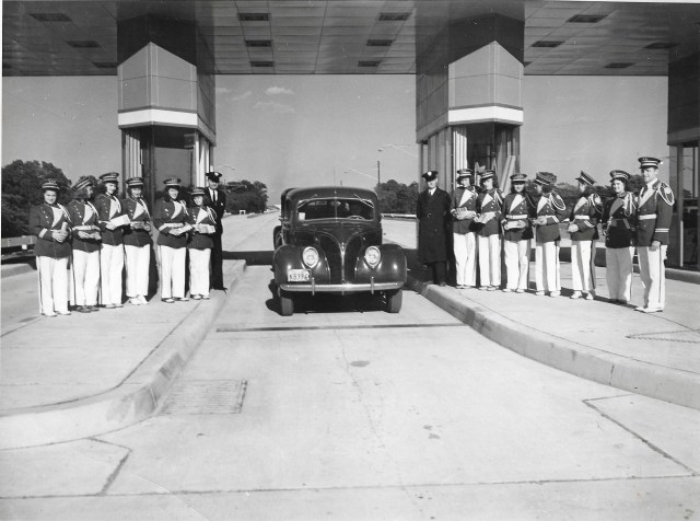 CHS Band at opening of Turnpike 10-10-1940