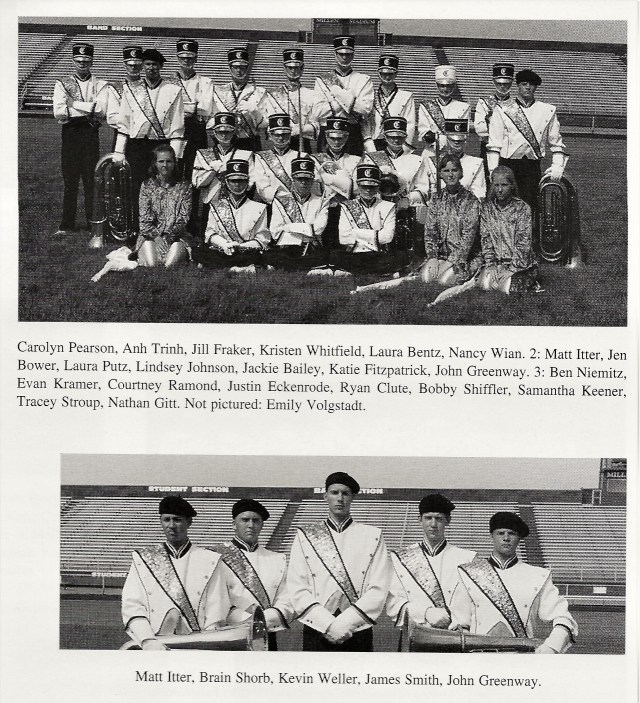 1998-99 CHS Band Seniors _ Tubas