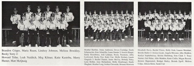 1999-2000 CHS Flugals, Clarinets, and Flutes